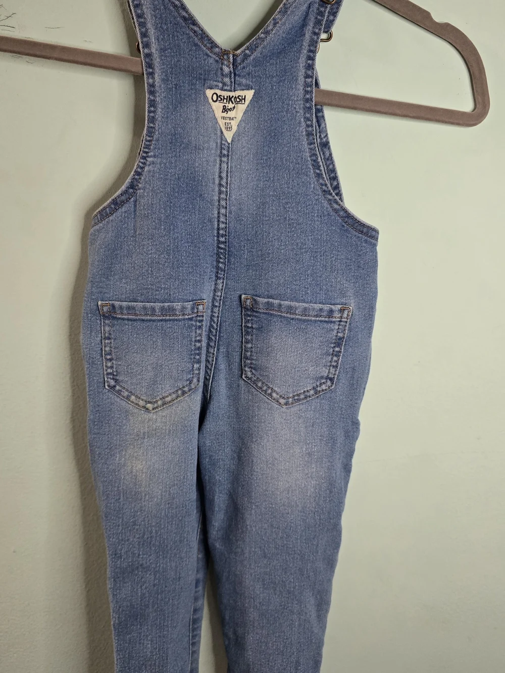 OshKosh B'gosh Light Blue Denim Kids Overalls